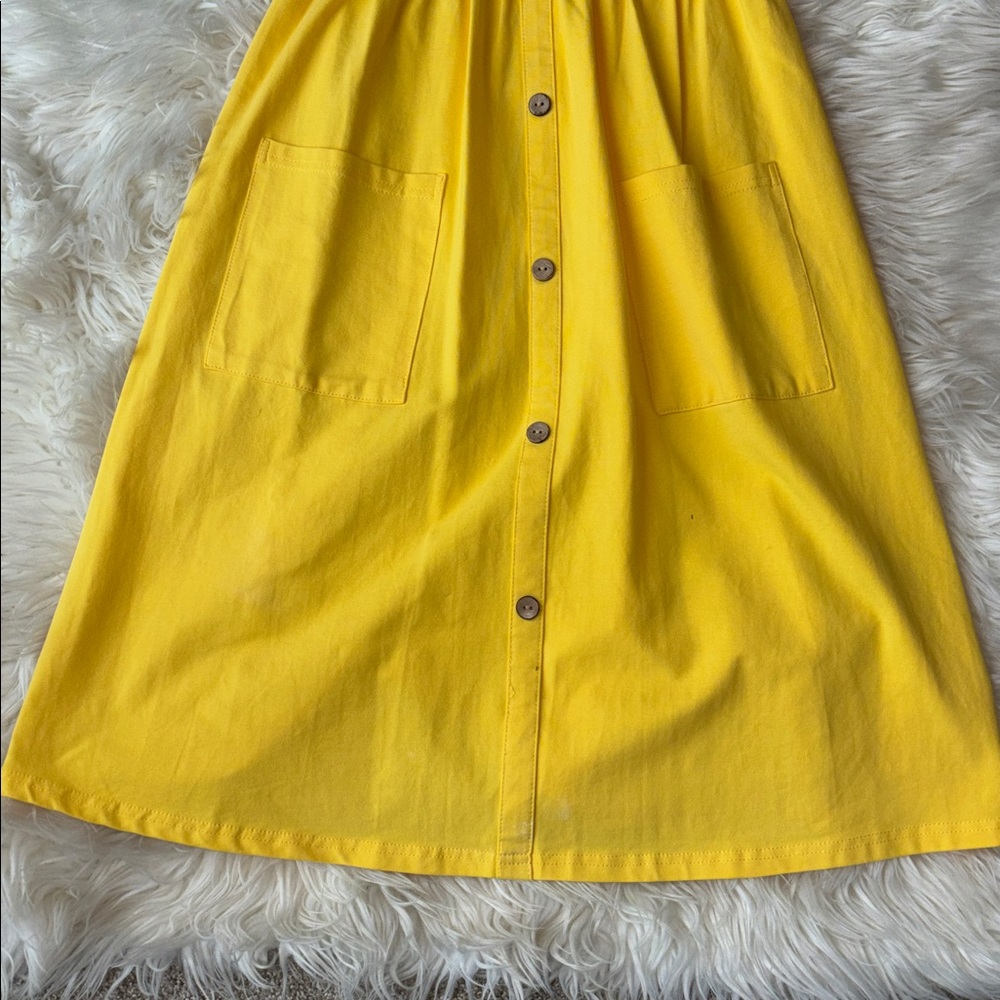ouges yellow sun sundress - Picture 2 of 5